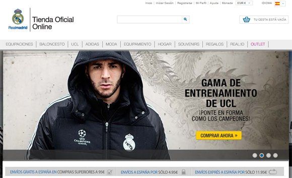 Tienda Real Madrid